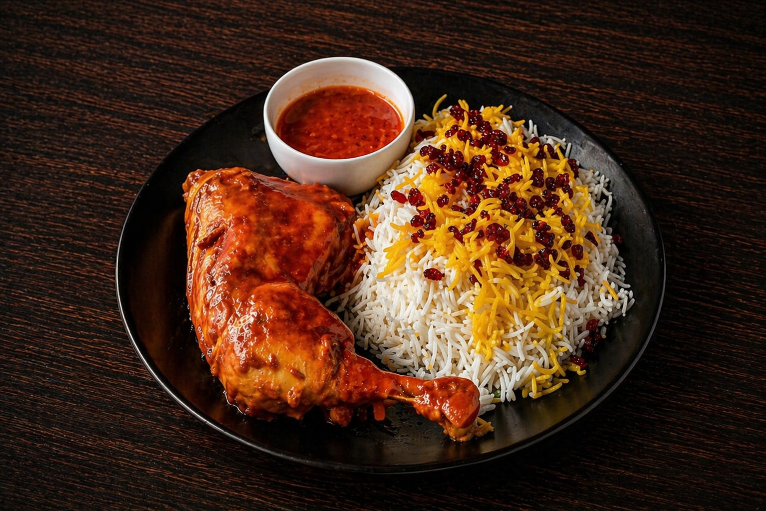 Zereshk Polo with Chicken